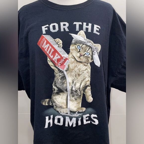 Cat pour one out for the homies shirt - Picture 2 of 8